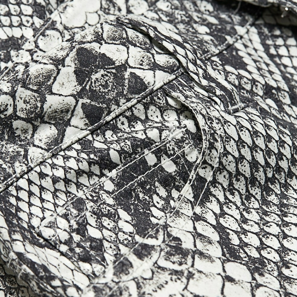 JOE'S | scaled python cigarette high rise pant - Picture 3 of 5